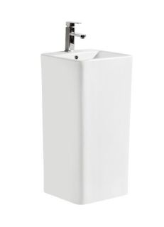 Раковина  CeramaLux P7004L белая 40 см